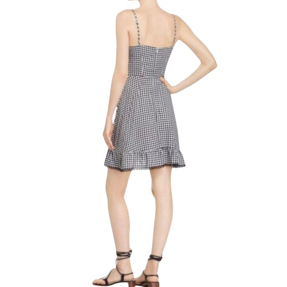 BB Dakota Ruffle Gingham Dress Sz. 4 - Picture 8 of 10